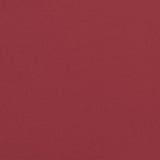 Garden Highback Chair Cushions 4 pcs Wine Red 120x50x7 cm Fabric - Low Angle