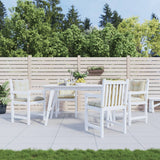 Garden Lowback Chair Cushions 4 pcs Cream 100x50x7 cm Fabric