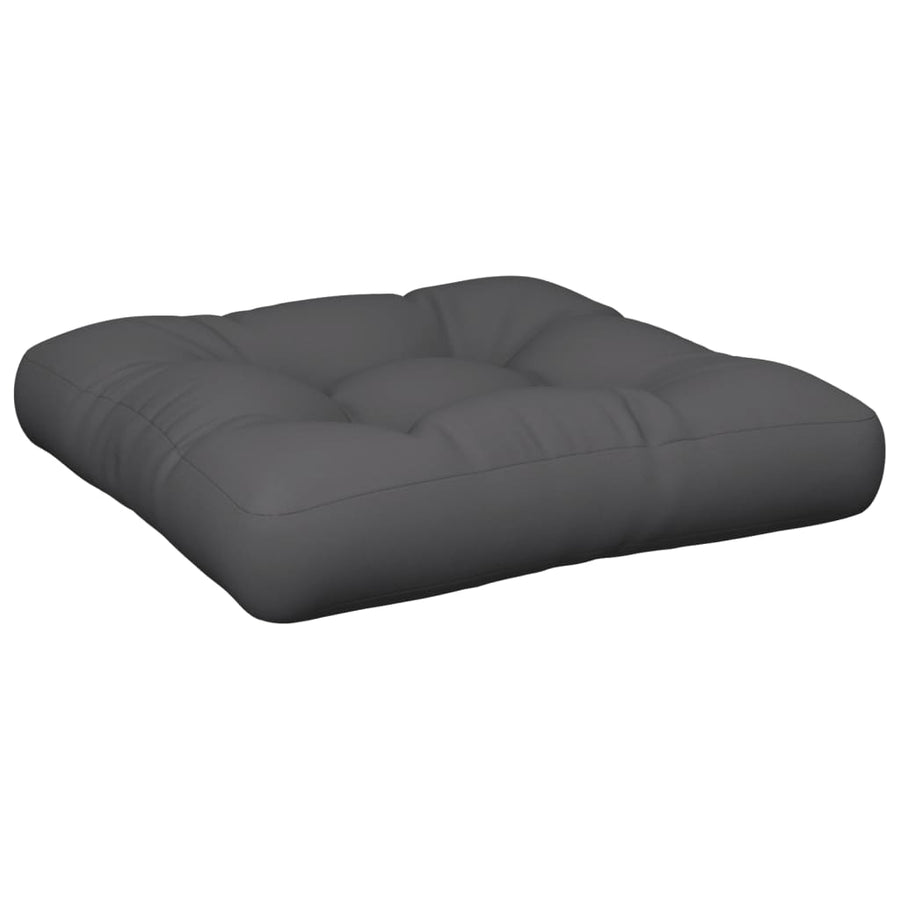 Pallet Cushion Anthracite 50x50x12 cm Fabric