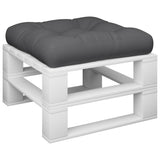Pallet Cushion Anthracite 50x50x12 cm Fabric