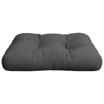 Pallet Cushion Anthracite 50x50x12 cm Fabric