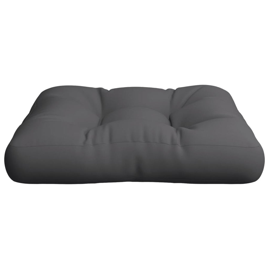 Pallet Cushion Anthracite 50x50x12 cm Fabric