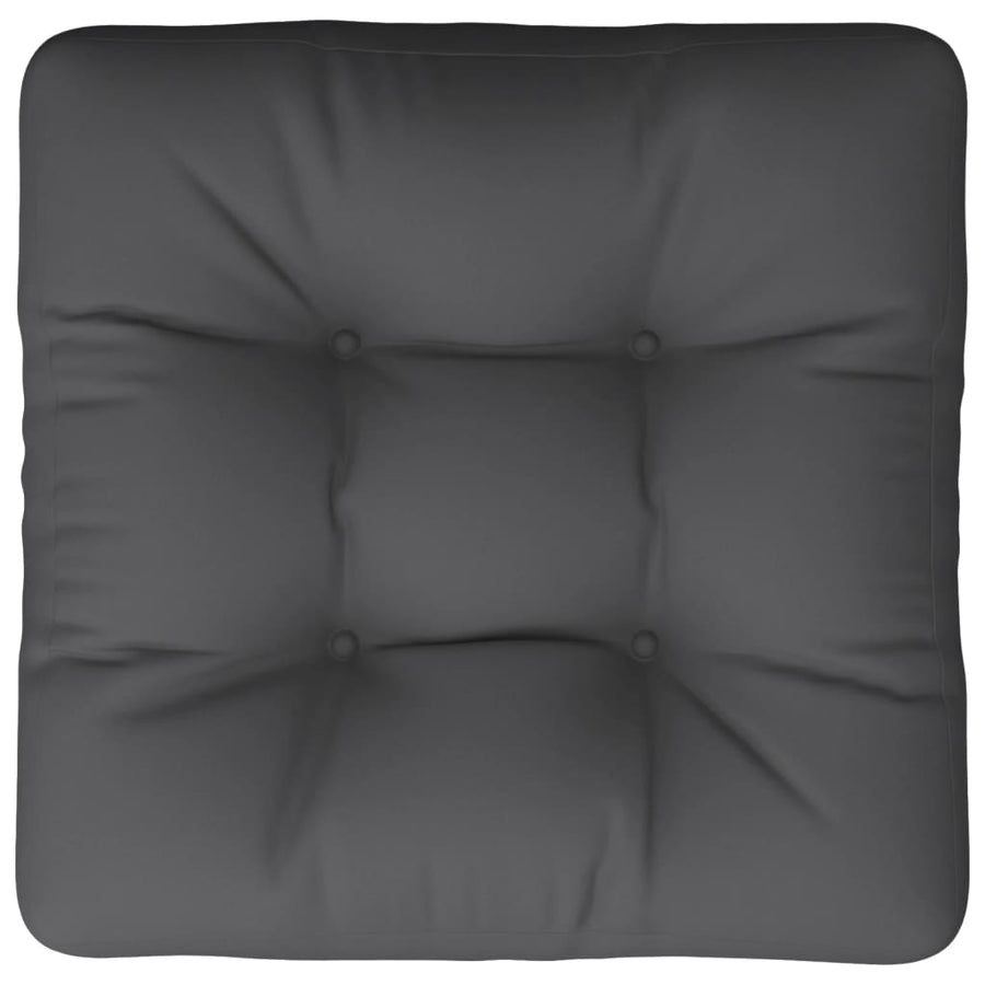 Pallet Cushion Anthracite 50x50x12 cm Fabric