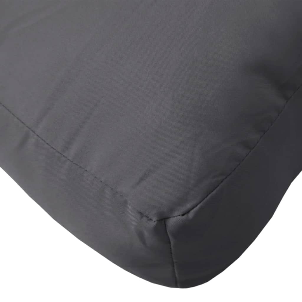 Pallet Cushion Anthracite 60x60x12 cm Fabric