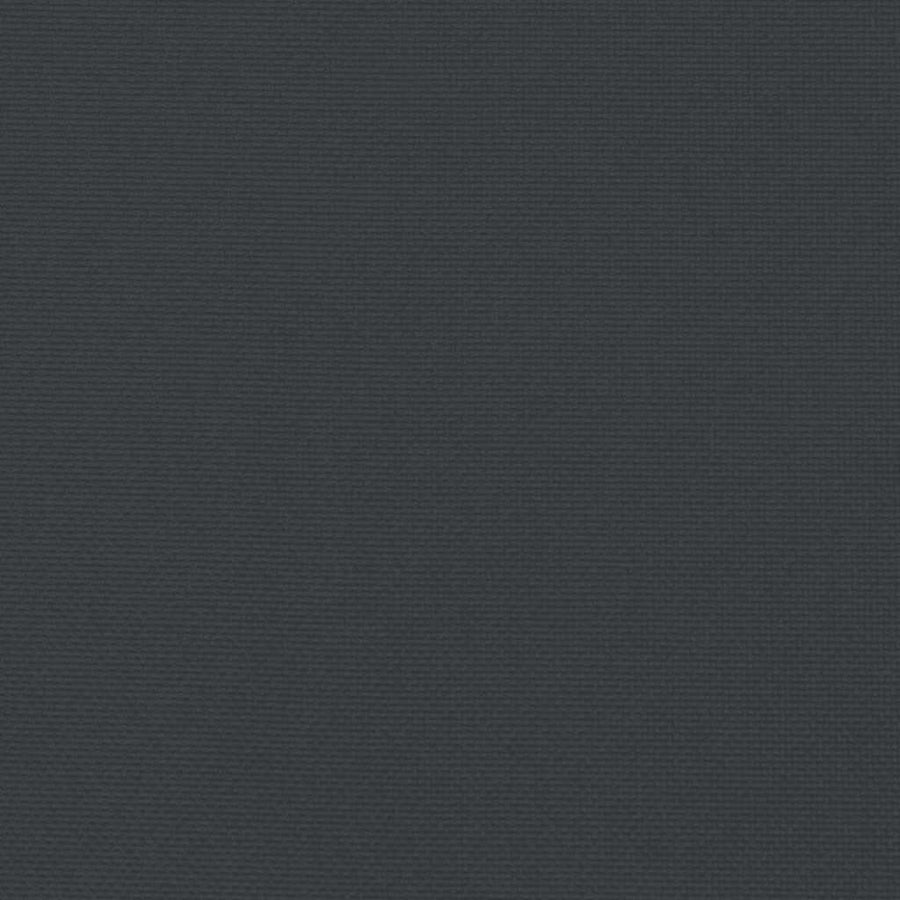 Pallet Cushion Black 60x60x12 cm Fabric