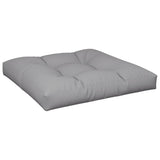 Pallet Cushion Grey 80x80x12 cm Fabric - Front View