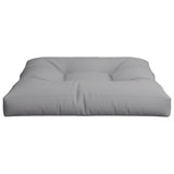 Pallet Cushion Grey 80x80x12 cm Fabric - 45-Degree Angle