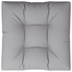Pallet Cushion Grey 80x80x12 cm Fabric