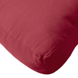 Pallet Cushion Wine Red 80x80x12 cm Fabric