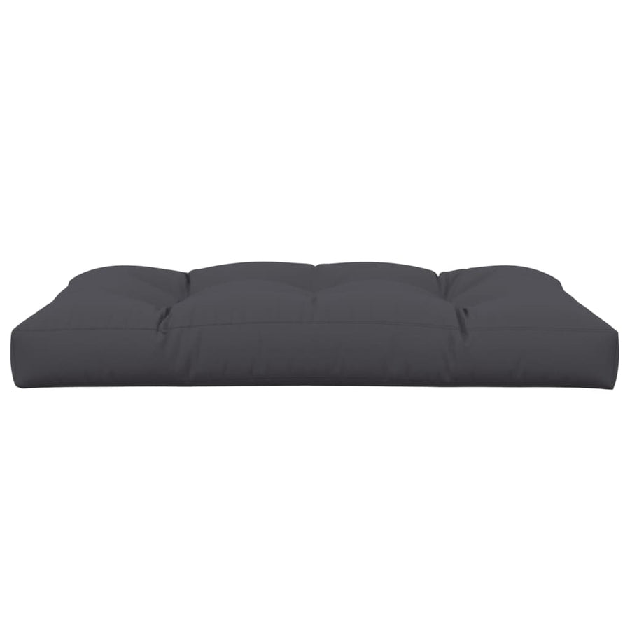 Pallet Cushion Anthracite 120x80x12 cm Fabric