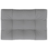 Pallet Cushion Grey 120x80x12 cm Fabric