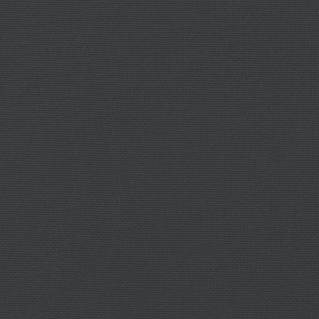 Pallet Cushion Black 120x80x12 cm Fabric