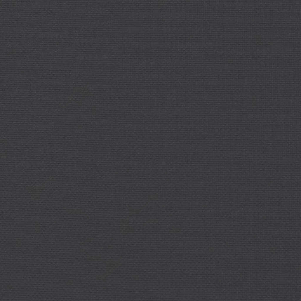 Pallet Cushion Black 50x40x12 cm Fabric