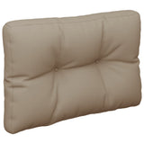 Pallet Cushion Taupe 50x40x12 cm Fabric