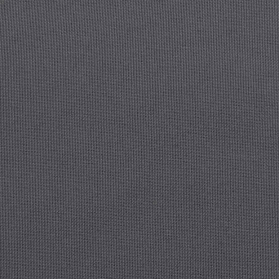 Pallet Cushion Anthracite 60x40x12 cm Fabric