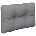 Pallet Cushion Grey 60x40x12 cm Fabric
