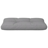 Pallet Cushion Grey 70x40x12 cm Fabric - 45-Degree Angle