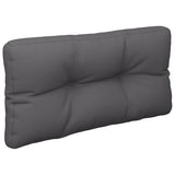 Pallet Cushion Anthracite 80x40x12 cm Fabric - Top-Down View