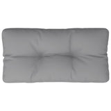 Pallet Cushion Grey 80x40x12 cm Fabric