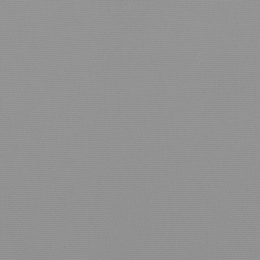 Pallet Cushion Grey 120x40x12 cm Fabric