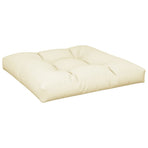 Pallet Cushions 2 pcs Cream Fabric