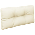 Pallet Cushions 2 pcs Cream Fabric