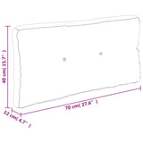 Pallet Cushions 2 pcs Cream Fabric - Extra Image