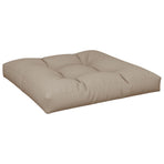 Pallet Cushions 2 pcs Taupe Fabric