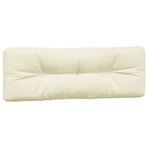 Pallet Cushions 2 pcs Cream Fabric