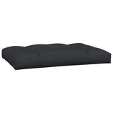 Pallet Cushions 2 pcs Black Fabric