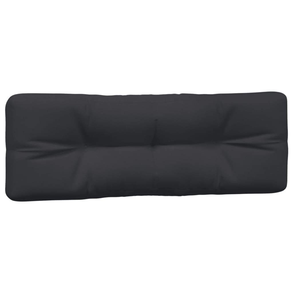 Pallet Cushions 2 pcs Black Fabric