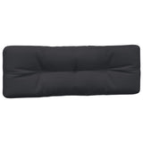 Pallet Cushions 2 pcs Black Fabric