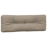 Pallet Cushions 2 pcs Taupe Fabric