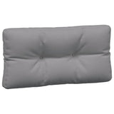 Pallet Cushions 3 pcs Grey Fabric - 45-Degree Angle