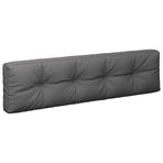 Pallet Cushions 2 pcs Anthracite Fabric