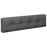Pallet Cushions 2 pcs Anthracite Fabric - 45-Degree Angle