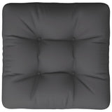 Pallet Cushion Anthracite 60x61.5x10 cm Fabric - Rear View