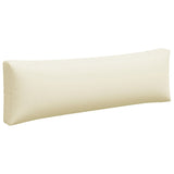 Pallet Cushions 3 pcs Cream Fabric - Rear View