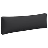 Pallet Cushions 3 pcs Black Fabric - Rear View
