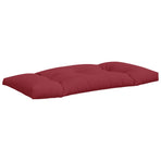 Pallet Cushions 3 pcs Wine Red Fabric