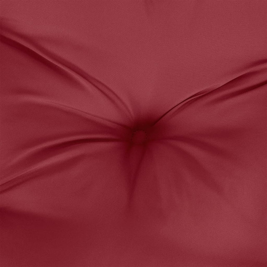 Pallet Cushions 3 pcs Wine Red Fabric