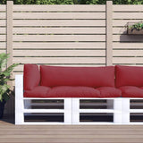 Pallet Cushions 3 pcs Wine Red Fabric