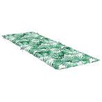 Sun Lounger Cushion Leaf Pattern Oxford Fabric