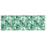 Sun Lounger Cushion Leaf Pattern Oxford Fabric - 45-Degree Angle
