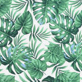 Sun Lounger Cushion Leaf Pattern Oxford Fabric - Extra Image