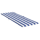 Sun Lounger Cushion Blue&White Stripe Oxford Fabric
