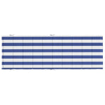 Sun Lounger Cushion Blue&White Stripe Oxford Fabric