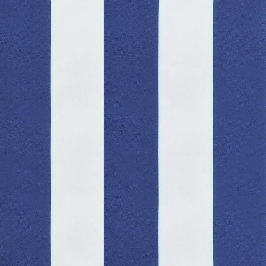 Sun Lounger Cushion Blue&White Stripe Oxford Fabric