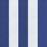 Sun Lounger Cushion Blue&White Stripe Oxford Fabric