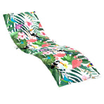 Sun Lounger Cushion Multicolour Oxford Fabric